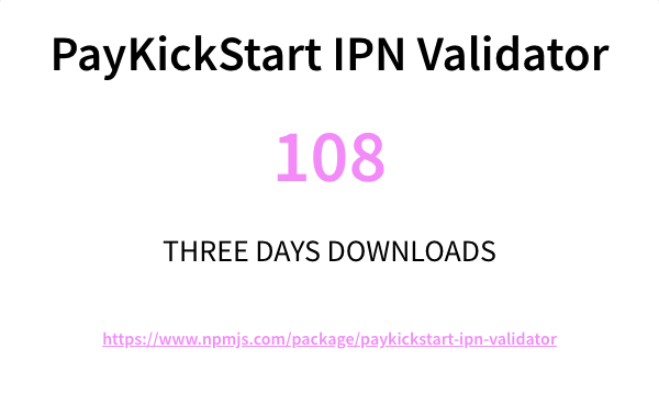 paykickstart ipn validator 3 days downloads